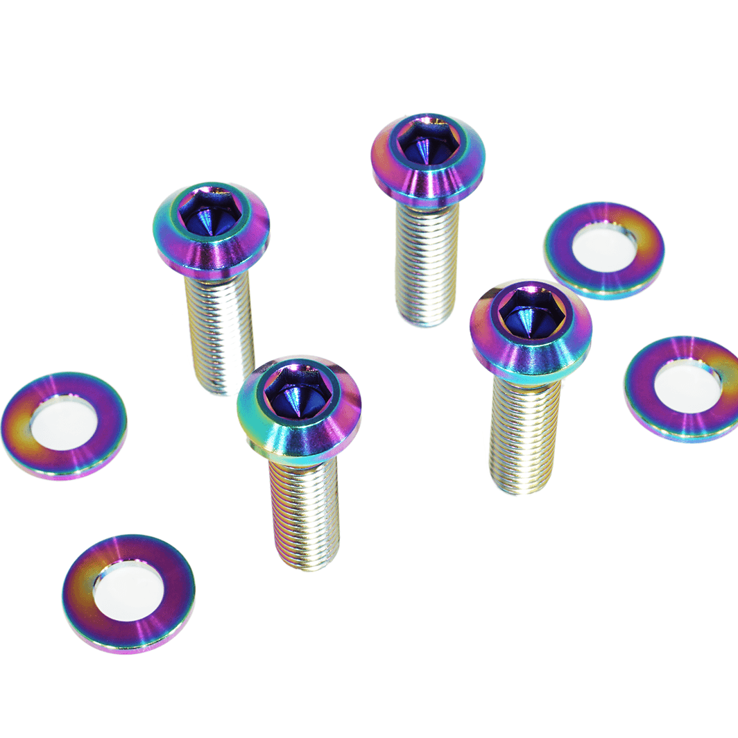 ZSPEC Front Strut Cross-Braces Fasteners for '20+ Toyota Supra MKV GR A90, Titanium - ZSPEC Design LLC - Hardware Fasteners - a90, Fastener Kit, gr, mkv, supra, toyota - zspecdesign.com