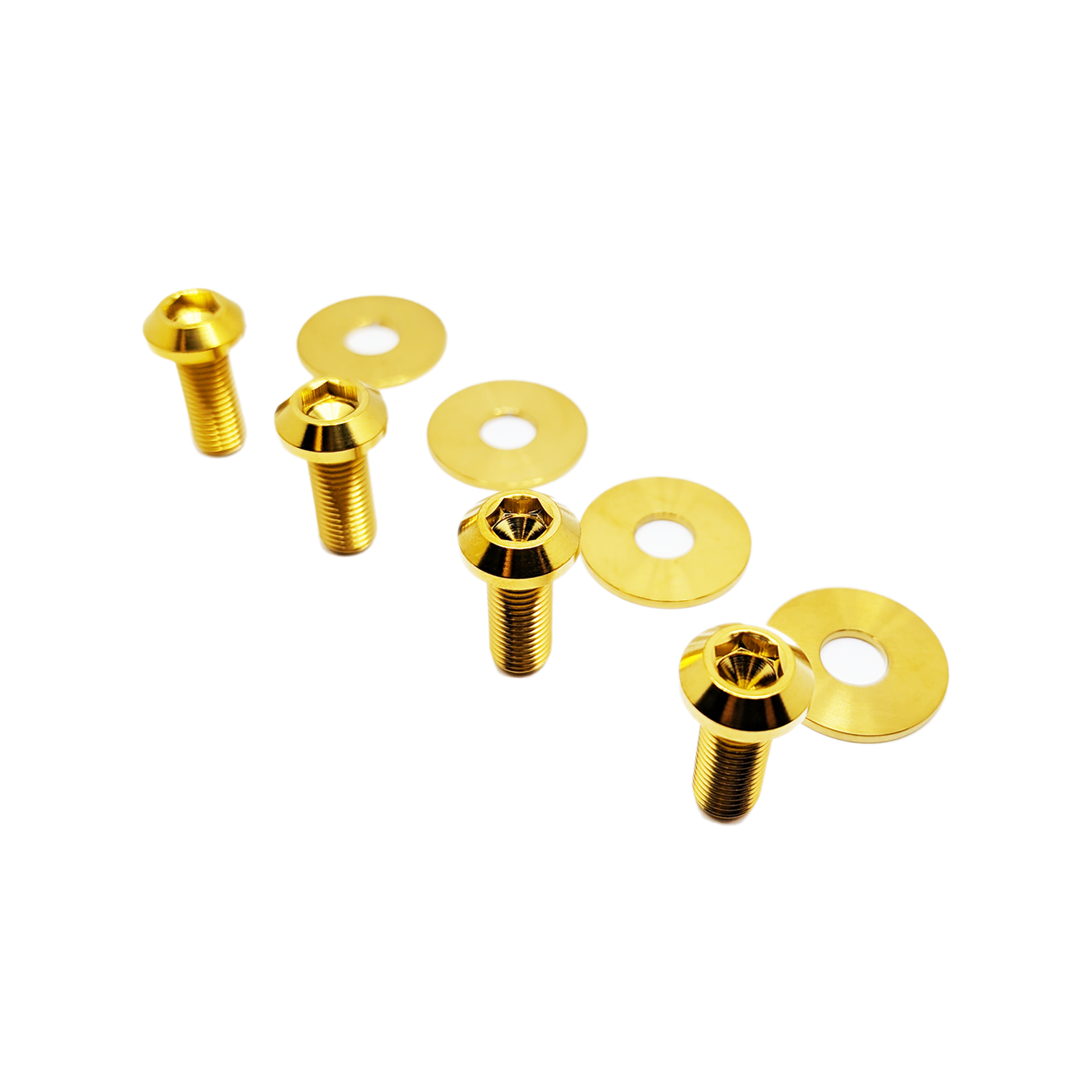 ZSPEC Front-Seats Fasteners for 2021+ Kia K5 Sedan (DL3), Titanium
