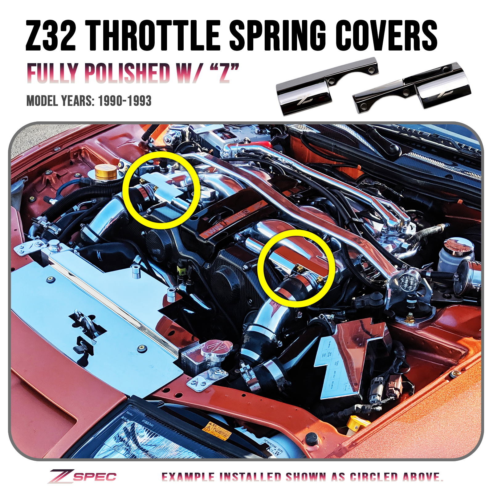 ZSPEC Front Struts Fastener Kit for '20+ Toyota Supra MKV GR A90, Grade-5 Titanium - ZSPEC Design LLC - Hardware Fasteners - a90, Fastener Kit, gr, mkv, supra, toyota - zspecdesign.com