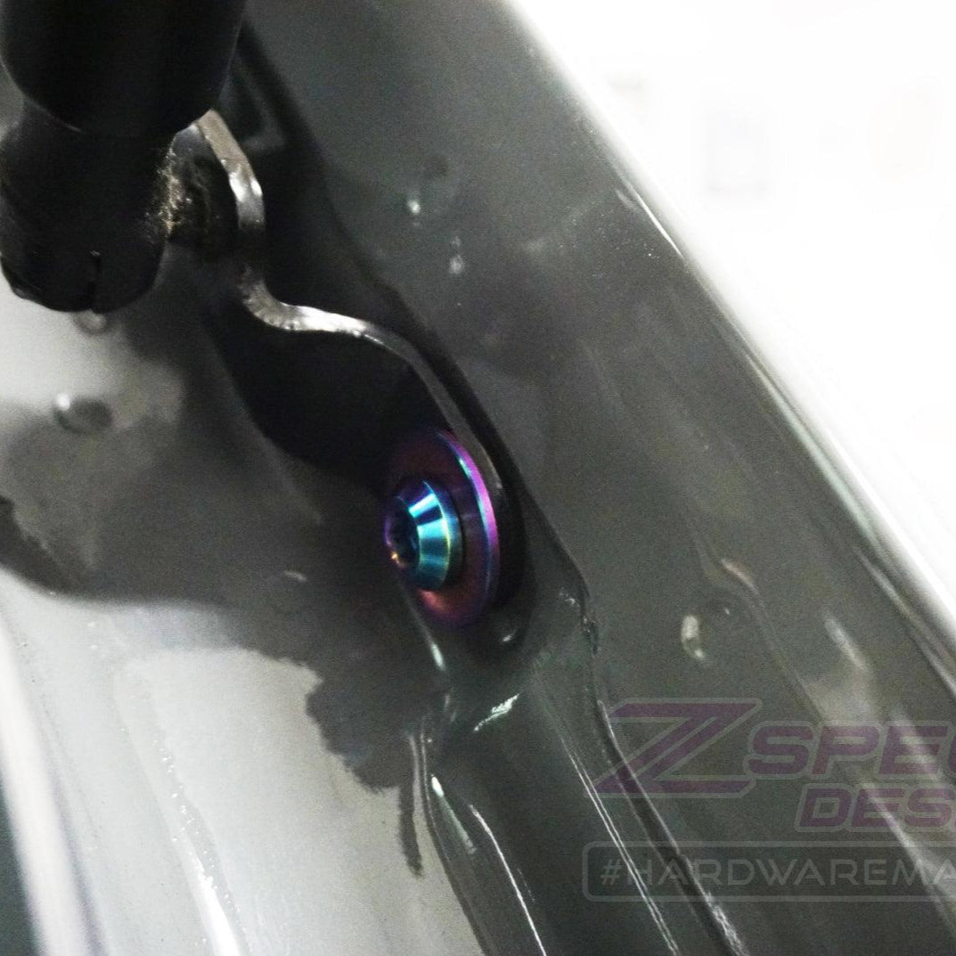 ZSPEC Dress Up Bolts® Hatch/Trunk-Area Fastener Kit for '11-23 Dodge Durango, Titanium - ZSPEC Design LLC - Hardware Fasteners - cx-9, Fastener Kit, mazda - zspecdesign.com