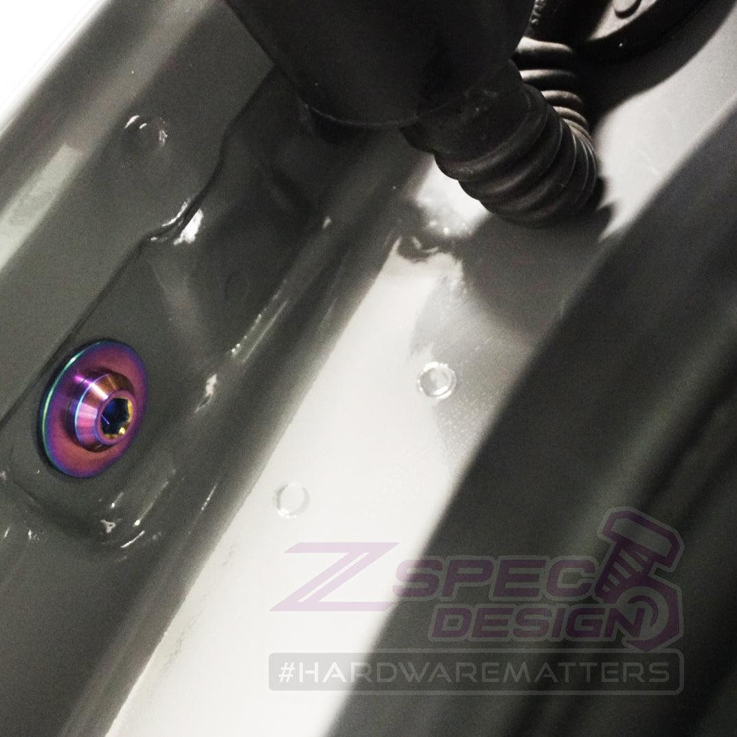 ZSPEC Dress Up Bolts® Hatch/Trunk-Area Fastener Kit for '11-23 Dodge Durango, Titanium - ZSPEC Design LLC - Hardware Fasteners - cx-9, Fastener Kit, mazda - zspecdesign.com