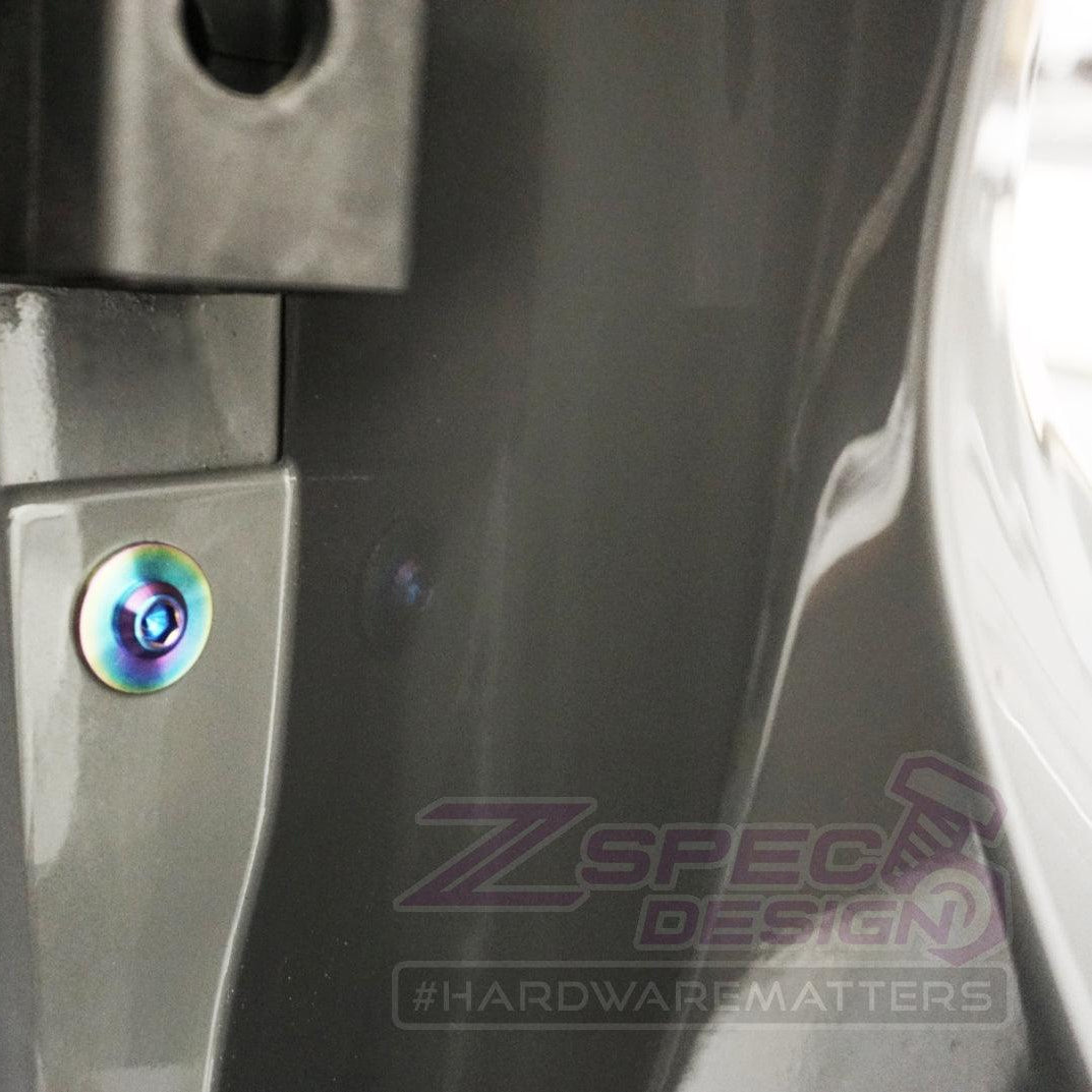 ZSPEC Dress Up Bolts® Hatch/Trunk-Area Fastener Kit for '11-23 Dodge Durango, Titanium - ZSPEC Design LLC - Hardware Fasteners - cx-9, Fastener Kit, mazda - zspecdesign.com