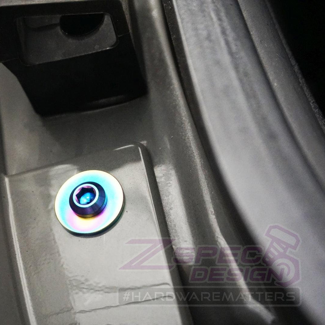 ZSPEC Dress Up Bolts® Hatch/Trunk-Area Fastener Kit for '11-23 Dodge Durango, Titanium - ZSPEC Design LLC - Hardware Fasteners - cx-9, Fastener Kit, mazda - zspecdesign.com