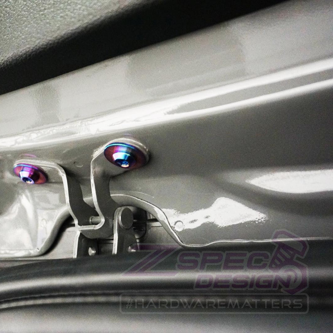 ZSPEC Dress Up Bolts® Hatch/Trunk-Area Fastener Kit for '11-23 Dodge Durango, Titanium - ZSPEC Design LLC - Hardware Fasteners - cx-9, Fastener Kit, mazda - zspecdesign.com
