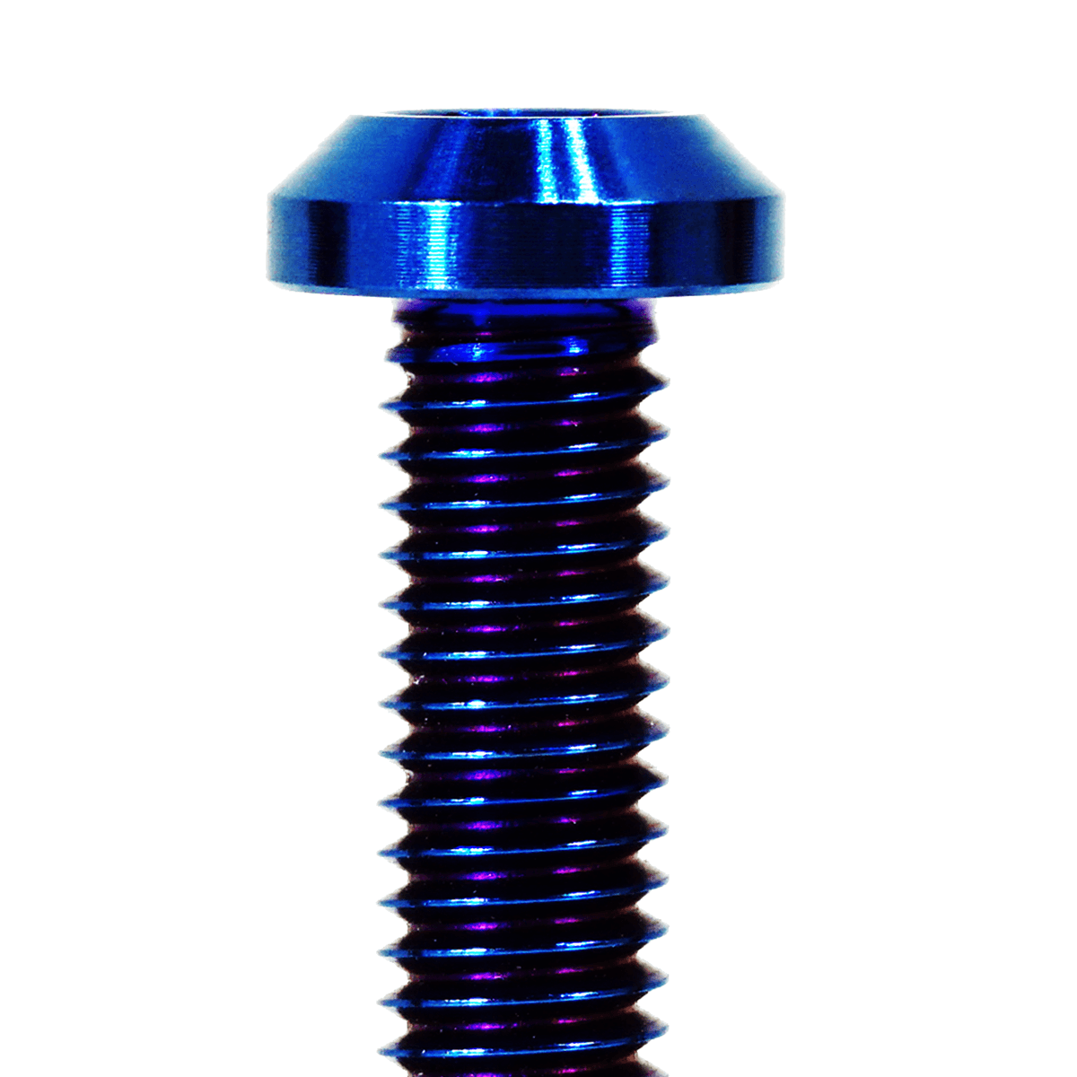 ZSPEC M10-1.25x30mm Dress Up Bolts® Fastener, Titanium GR5, Angled Head, Per Each - ZSPEC Design LLC - Hardware Fasteners - angled head, Dress Up Bolt, m10, per each, titanium - zspecdesign.com