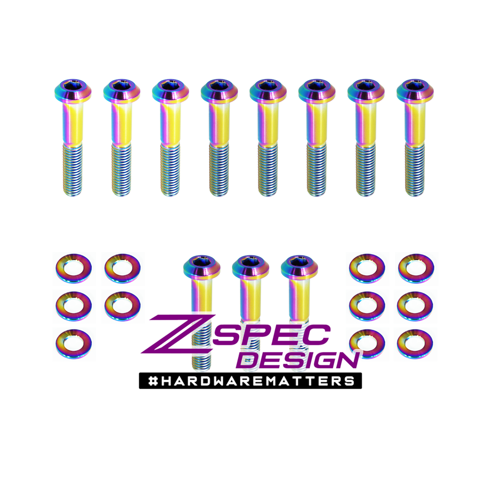 ZSPEC Front Struts Fastener Kit for '20+ Toyota Supra MKV GR A90, Grade-5 Titanium - ZSPEC Design LLC - Hardware Fasteners - a90, Fastener Kit, gr, mkv, supra, toyota - zspecdesign.com