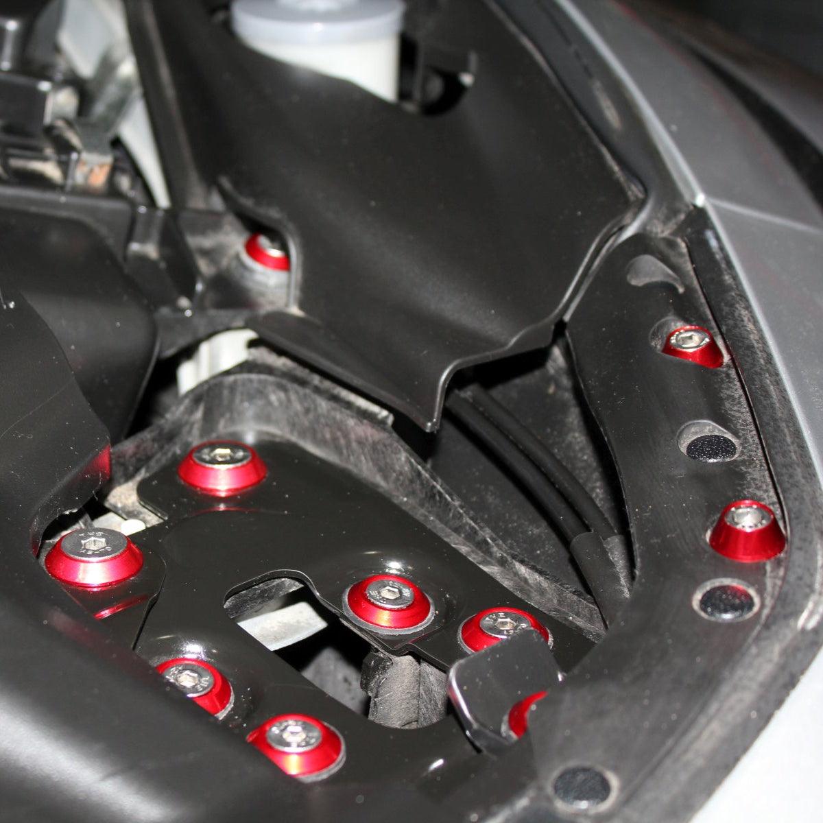 ZSPEC Stage 2 Dress Up Bolts® Fastener Kit, 09-17 Infiniti G37/Q50 VQ37
SUS304 Stainless Fasteners
Billet Aluminum Finish Washers
Bagged & Labeled by Area