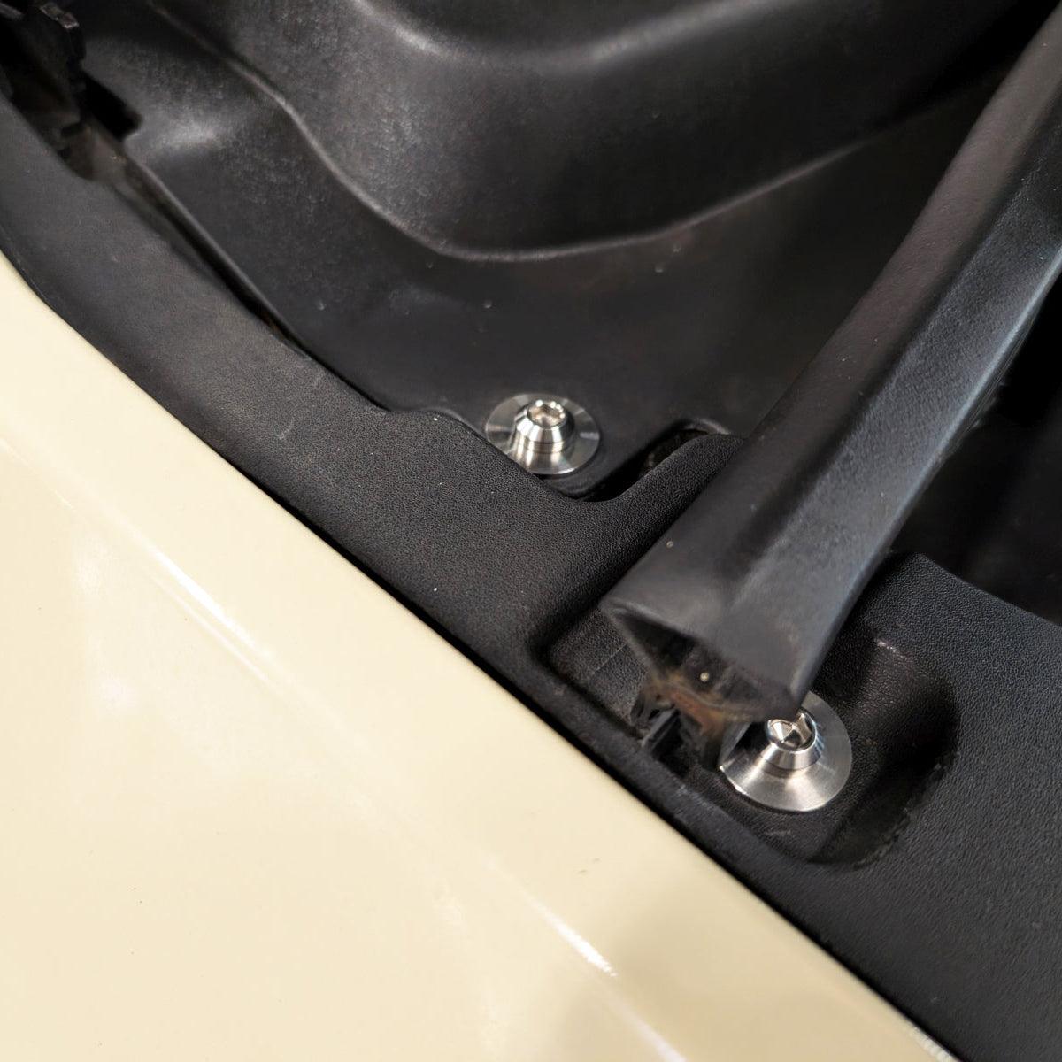 ZSPEC Stage-2 Dress Up Bolts® Fastener Kit for Chevy Cruze, Lightweight Grade-5 Titanium, Bagged & Labeled by Area by ZSPEC