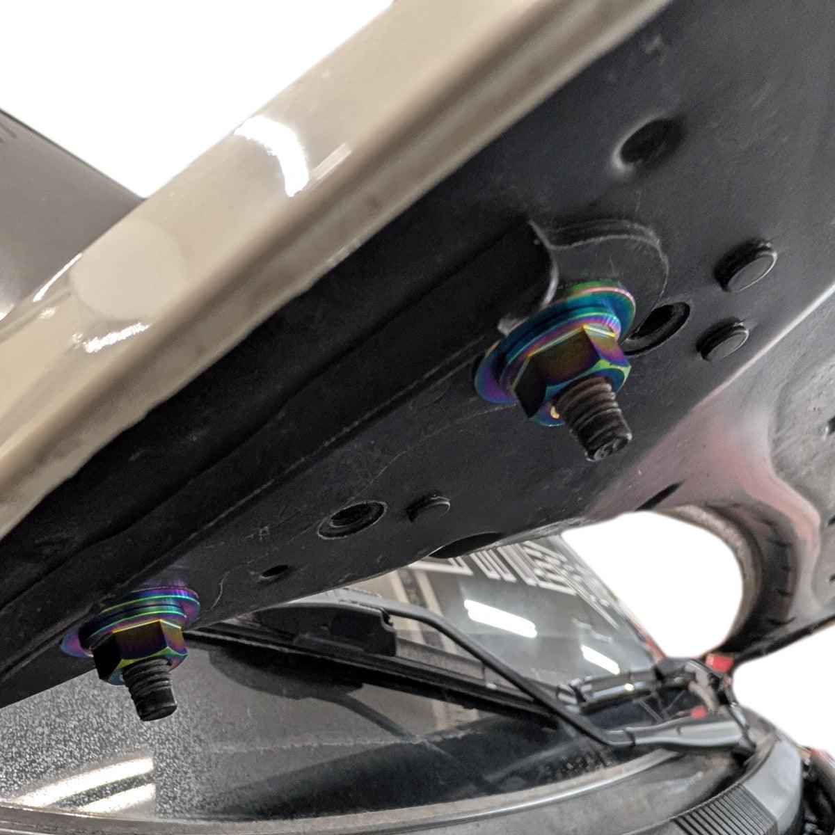 ZSPEC Stage-2 Dress Up Bolts® Fastener Kit for Chevy Cruze, Lightweight Grade-5 Titanium, Bagged & Labeled by Area by ZSPEC