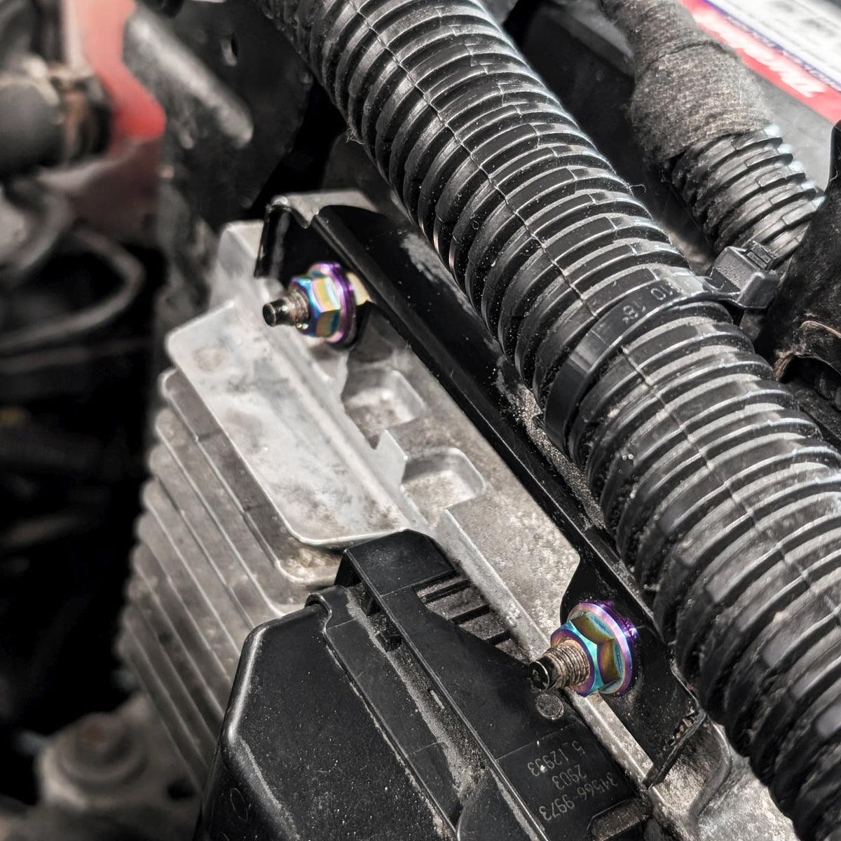ZSPEC Stage-2 Dress Up Bolts® Fastener Kit for Chevy Cruze, Lightweight Grade-5 Titanium, Bagged & Labeled by Area by ZSPEC