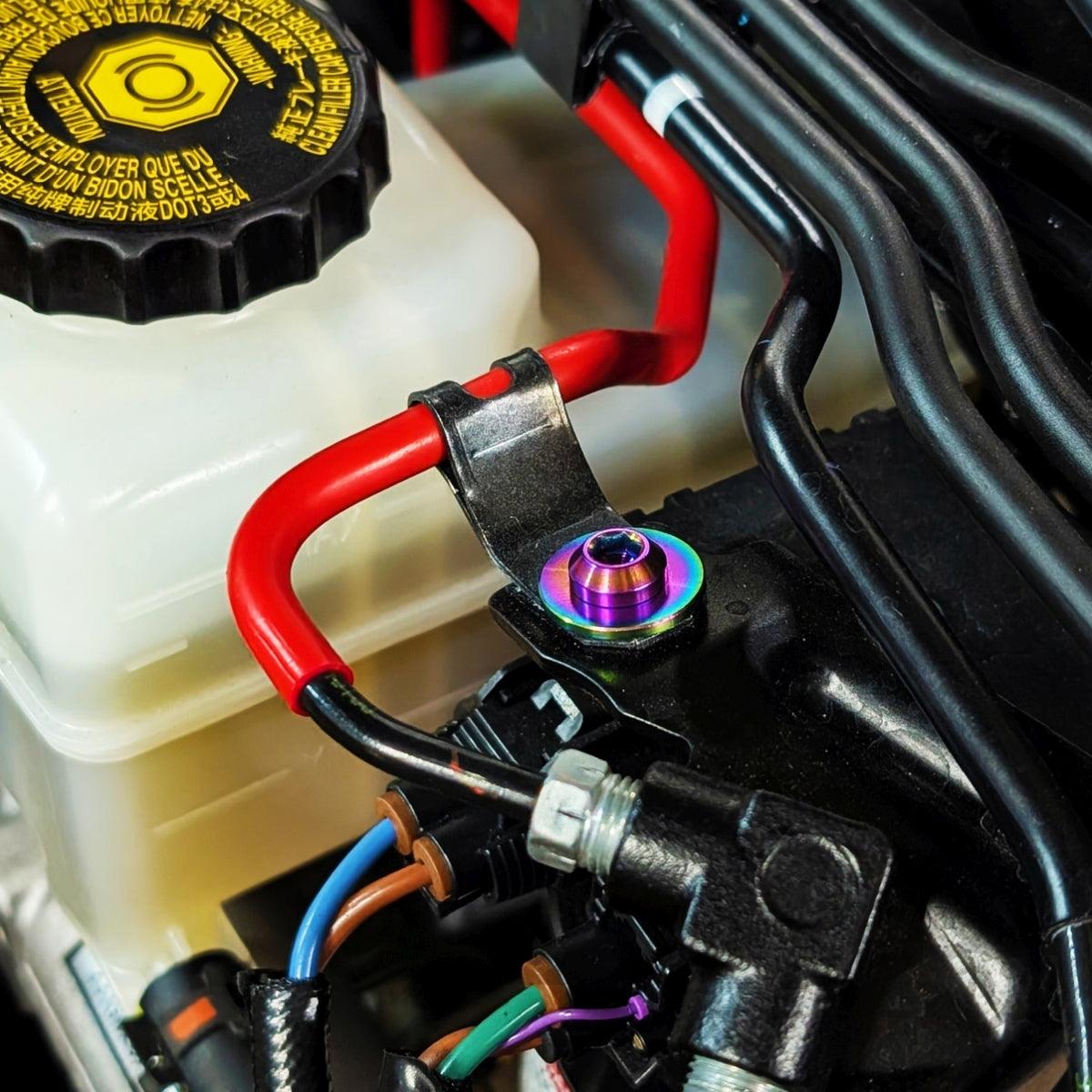 ZSPEC Stage-3 Dress Up Bolts® Hardware Kit, Lexus LC 500, 2UR-GSE, Titanium
Grade-5 Titanium (40-45% weight-savings, non-corrosive)
Engines: 2UR-GSE