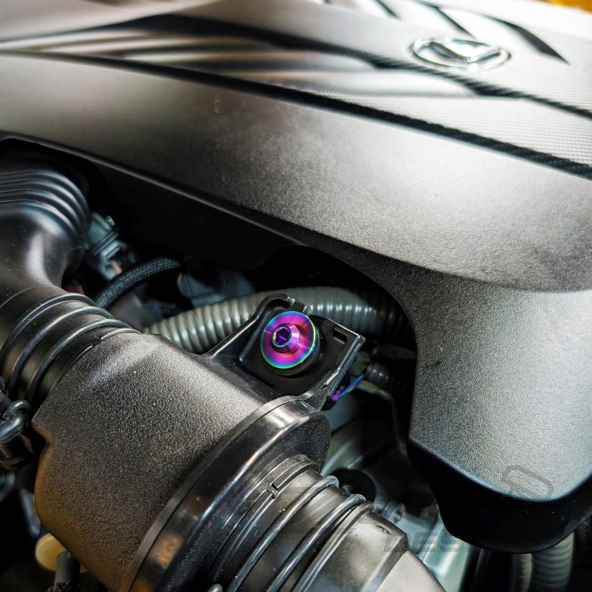 ZSPEC Stage-3 Dress Up Bolts® Hardware Kit, Lexus LC 500, 2UR-GSE, Titanium
Grade-5 Titanium (40-45% weight-savings, non-corrosive)
Engines: 2UR-GSE