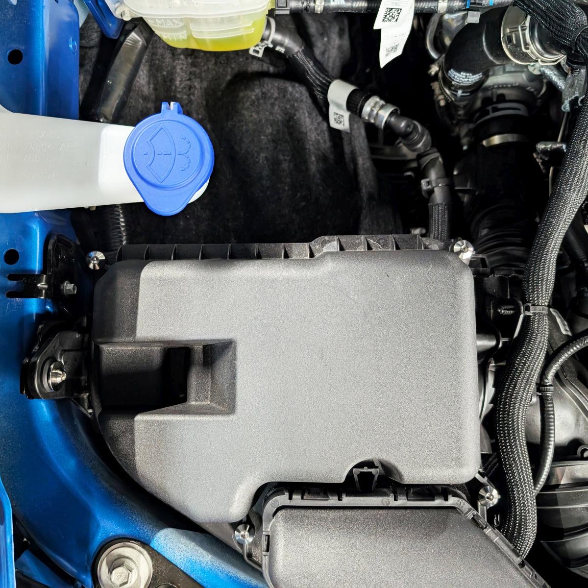 ZSPEC Stage-1 Dress Up Bolts® Fastener Kit for 2024+ Ford Ranger
Lightweight Grade-5 Titanium
Bagged & Labeled
Keywords: Engine Washers Hardware Fasteners