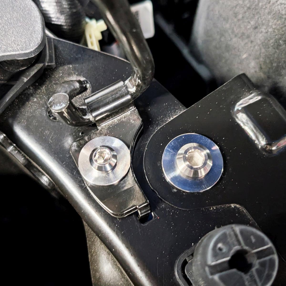 ZSPEC Stage-1 Dress Up Bolts® Fastener Kit for 2024+ Ford Ranger
Lightweight Grade-5 Titanium
Bagged & Labeled
Keywords: Engine Washers Hardware Fasteners