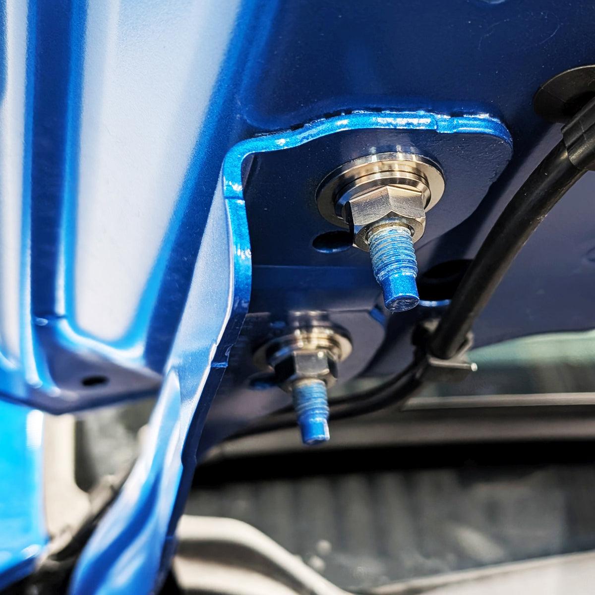 ZSPEC Stage-1 Dress Up Bolts® Fastener Kit for 2024+ Ford Ranger
Lightweight Grade-5 Titanium
Bagged & Labeled
Keywords: Engine Washers Hardware Fasteners