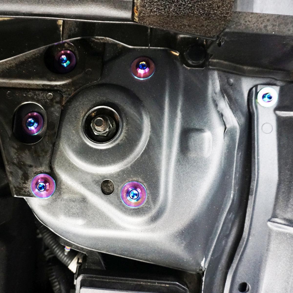 ZSPEC Stage-2 Dress Up Bolts® Kit, Nissan Altima L34, Titanium
Grade-5 Titanium (40-45% weight-savings, non-corrosive)
Works with all model trims.