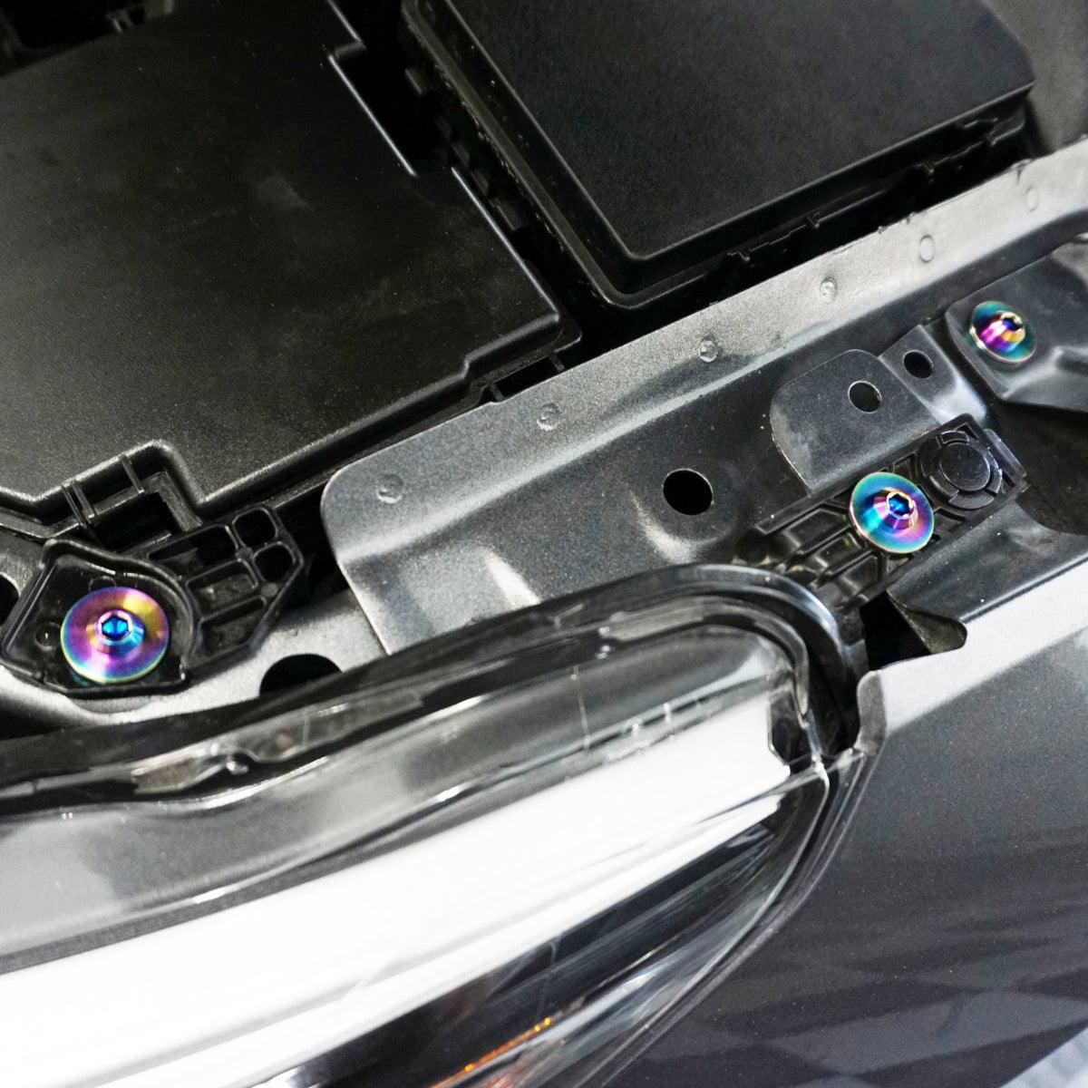 ZSPEC Stage-2 Dress Up Bolts® Kit, Nissan Altima L34, Titanium
Grade-5 Titanium (40-45% weight-savings, non-corrosive)
Works with all model trims.