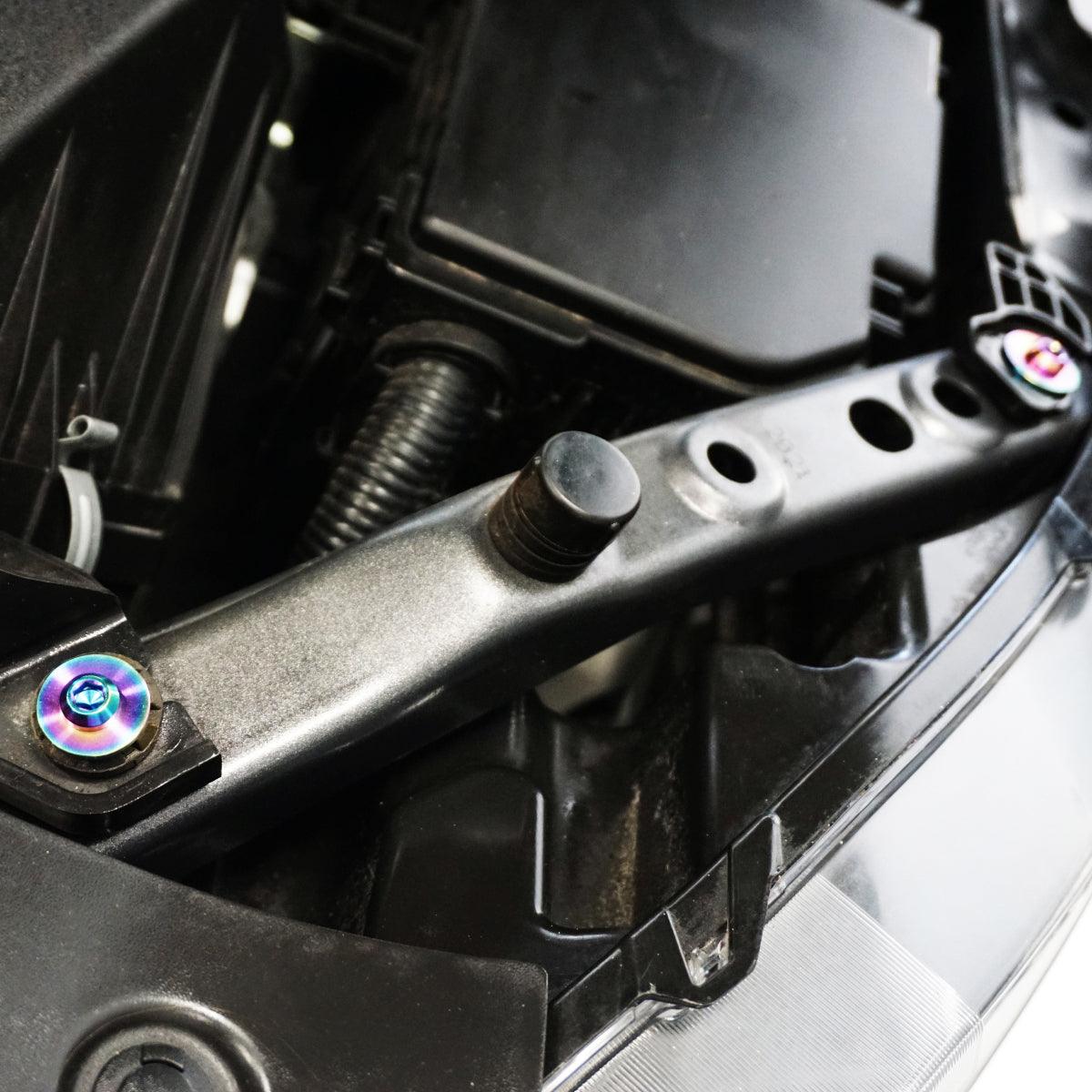 ZSPEC Stage-2 Dress Up Bolts® Kit, Nissan Altima L34, Titanium
Grade-5 Titanium (40-45% weight-savings, non-corrosive)
Works with all model trims.