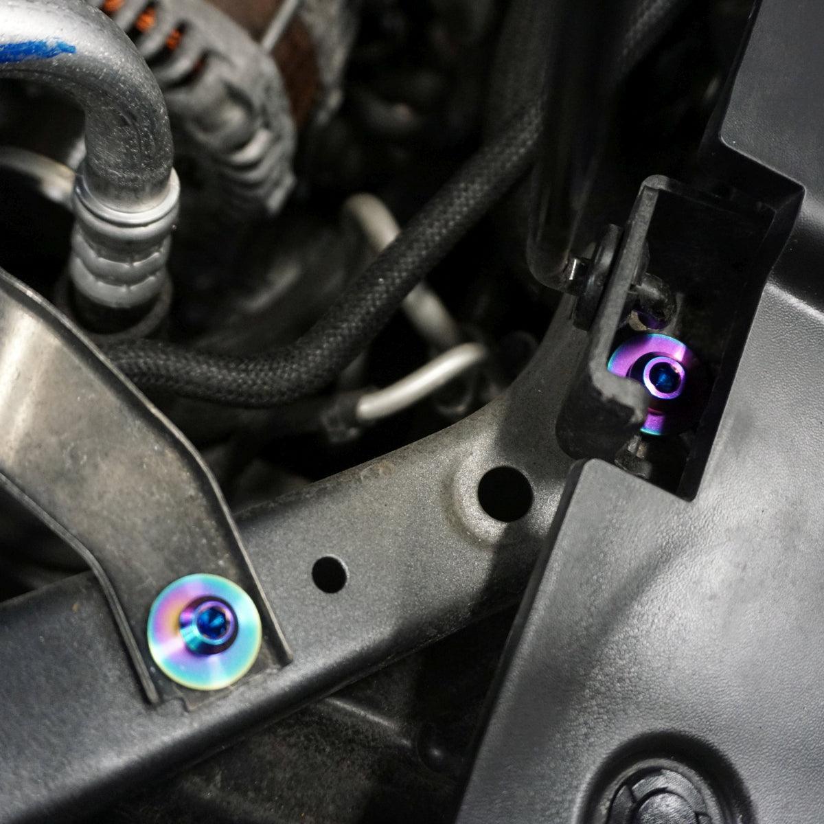 ZSPEC Stage-2 Dress Up Bolts® Kit, Nissan Altima L34, Titanium
Grade-5 Titanium (40-45% weight-savings, non-corrosive)
Works with all model trims.