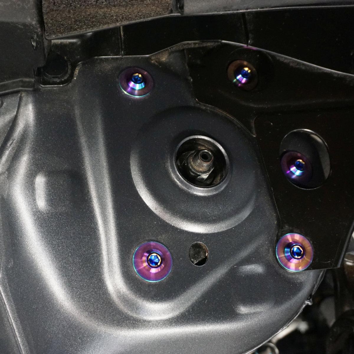 ZSPEC Stage-2 Dress Up Bolts® Kit, Nissan Altima L34, Titanium
Grade-5 Titanium (40-45% weight-savings, non-corrosive)
Works with all model trims.