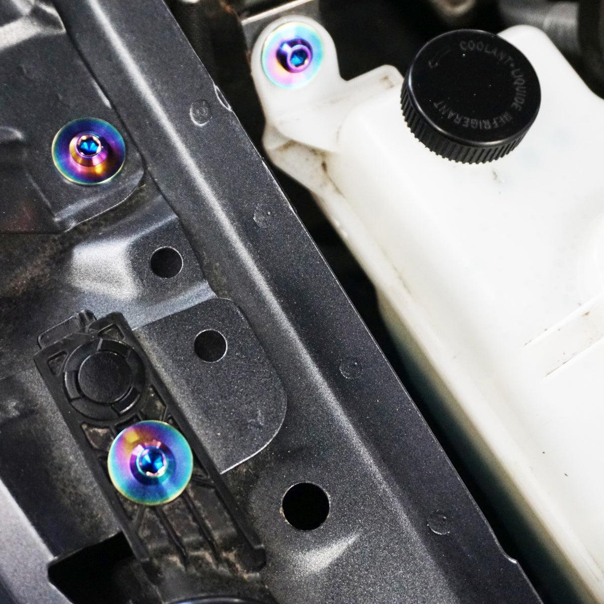 ZSPEC Stage-2 Dress Up Bolts® Kit, Nissan Altima L34, Titanium
Grade-5 Titanium (40-45% weight-savings, non-corrosive)
Works with all model trims.