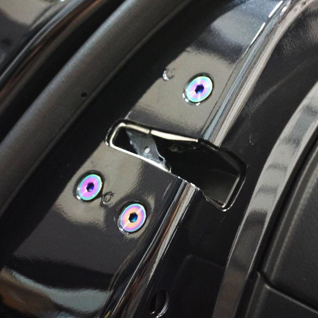 ZSPEC Door Jams Fastener Kit for the '20-24 Mazda CX-30, Titanium - ZSPEC Design LLC - Hardware Fasteners - cx-30, door, door jam, Fastener Kit, mazda - zspecdesign.com