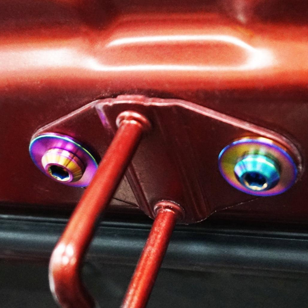 ZSPEC "Stage 3" Dress Up Bolts® Fastener Kit for Mazda Miata NC, Titanium Hardware - ZSPEC Design LLC - Hardware Fasteners - Fastener Kit, mazda, miata, nc, stage 3 - zspecdesign.com