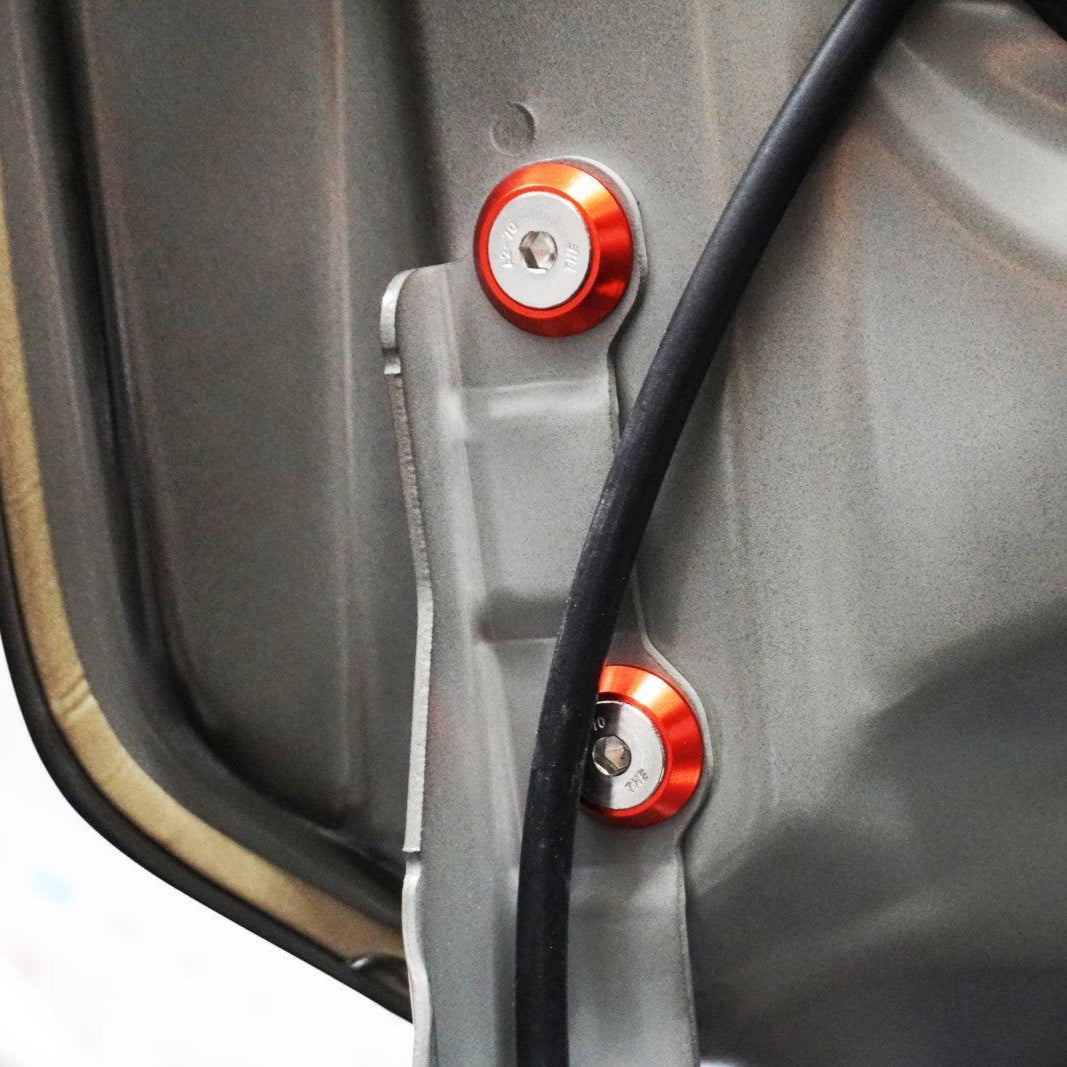 ZSPEC "Stage 1" Dress Up Bolts® Fastener Kit for '23+ Mitsubishi Mirage, Stainless & Billet - ZSPEC Design LLC - Hardware Fasteners - Fastener Kit, mirage, mitsubishi, stage 1, Washer Color - zspecdesign.com