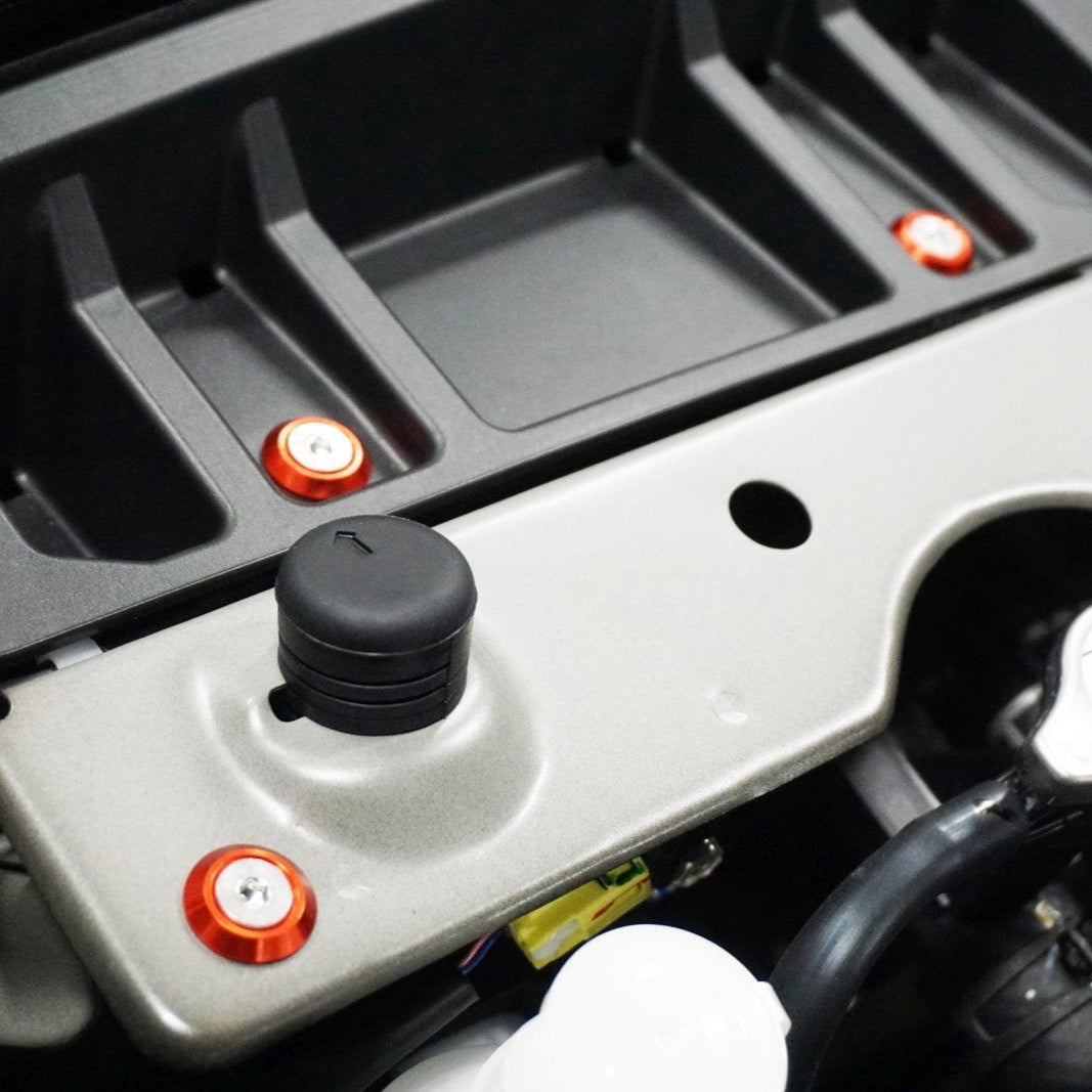 ZSPEC "Stage 1" Dress Up Bolts® Fastener Kit for '23+ Mitsubishi Mirage, Stainless & Billet - ZSPEC Design LLC - Hardware Fasteners - Fastener Kit, mirage, mitsubishi, stage 1, Washer Color - zspecdesign.com