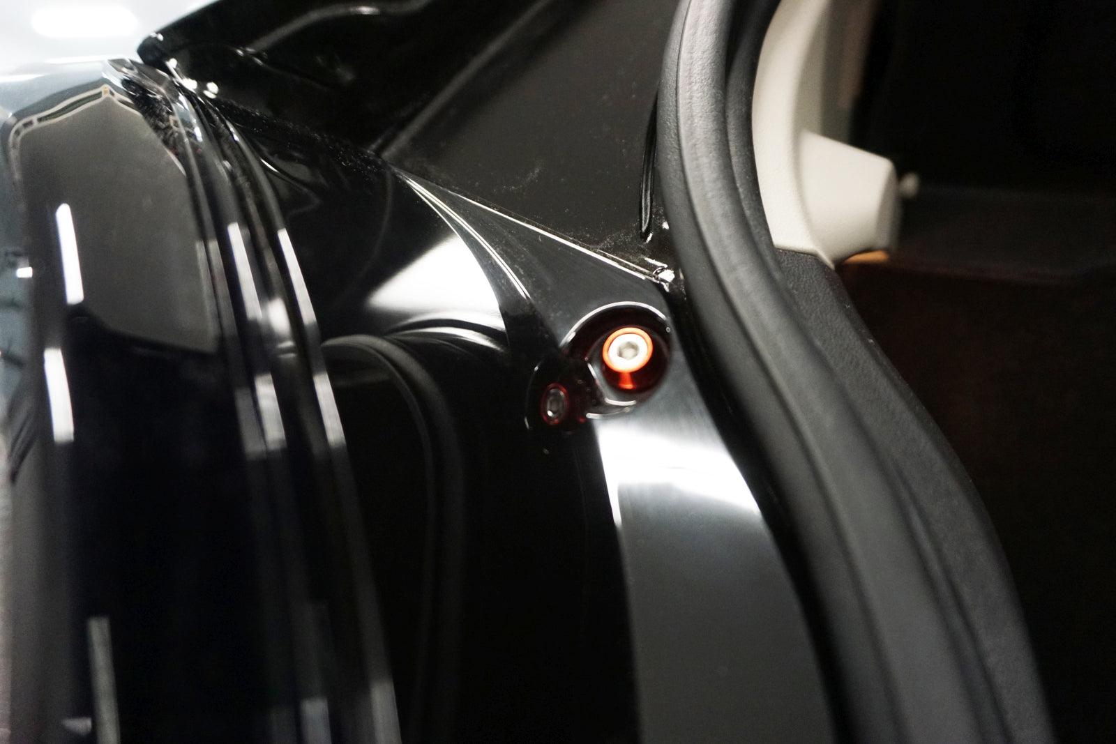 ZSPEC Dress Up Bolts® Fastener Kit for Mitsubishi Mirage 2023+  Engine Bay Fastener Hardware Kit Stainless Steel SUS304 Performance Upgrades Car Show Car Auto Vehicle Stance Slammed Turbo Red Black 