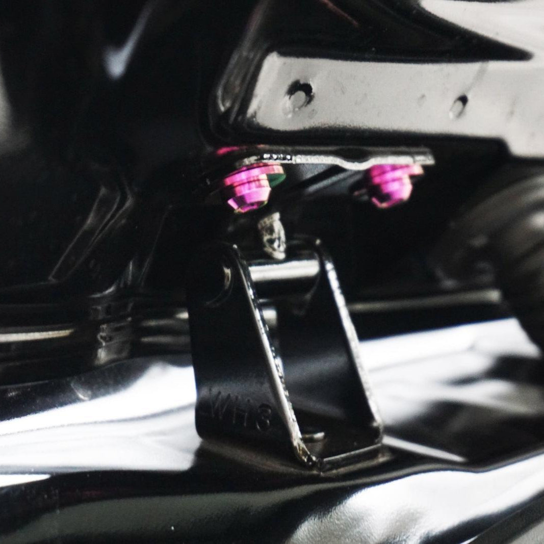 ZSPEC "Door Jams & Trunk-Area" Dress Up Bolts® Fastener Kit for '23+ Mitsubishi Mirage, Titanium - ZSPEC Design LLC - Hardware Fasteners - door jam, Fastener Kit, mirage, mitsubishi, Washer Color - zspecdesign.com