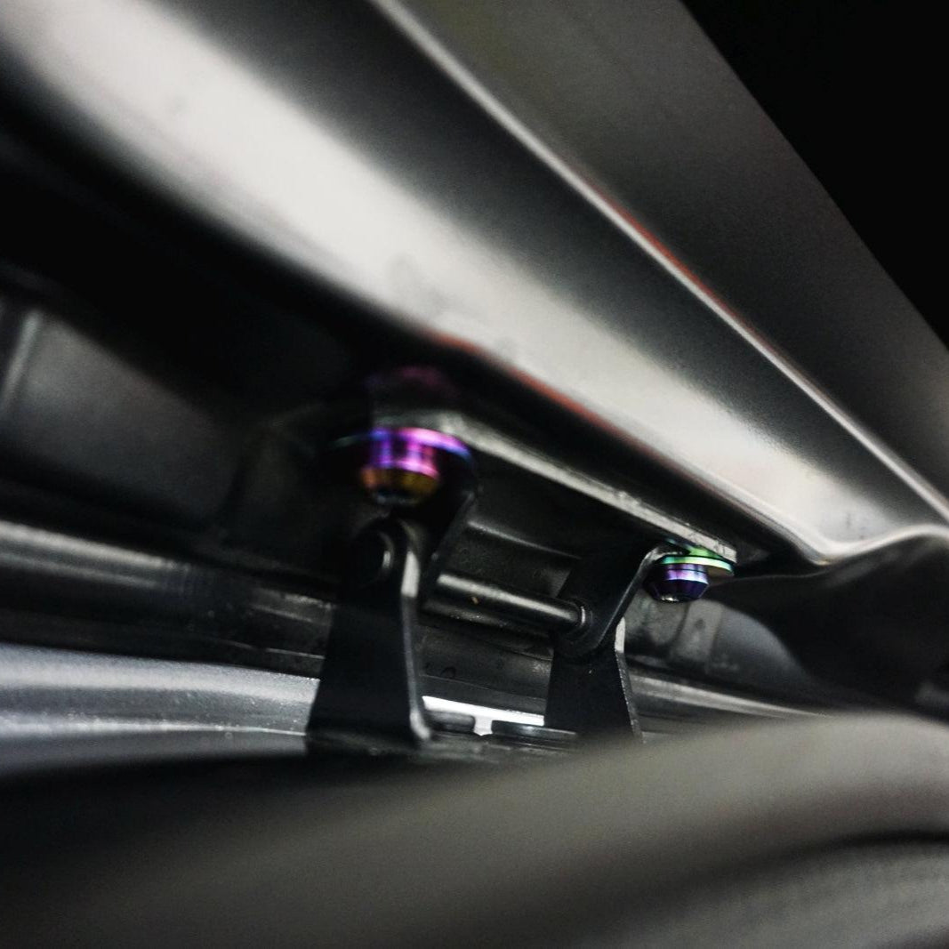 ZSPEC "Stage 3" Dress Up Bolts® Fastener Kit for '18-24 Subaru CrossTrek, Titanium - ZSPEC Design LLC - Hardware Fasteners - crosstrek, Fastener Kit, stage 3, subaru, Washer Color - zspecdesign.com