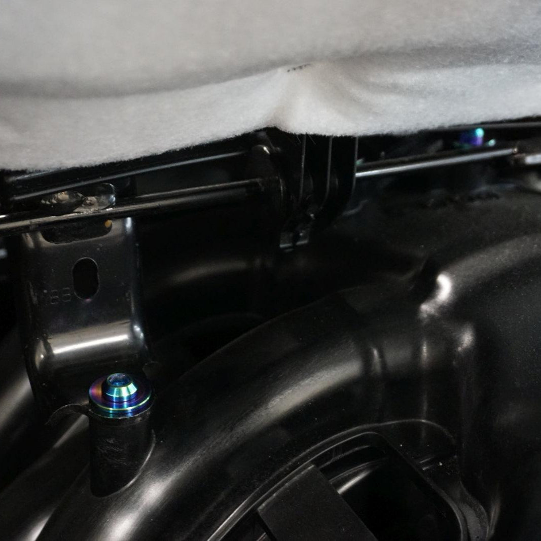 ZSPEC "Stage 3" Dress Up Bolts® Fastener Kit for '16-23 Toyota Tacoma N300, Titanium - ZSPEC Design LLC - Hardware Fasteners - Fastener Kit, n300, stage 3, tacoma, toyota - zspecdesign.com