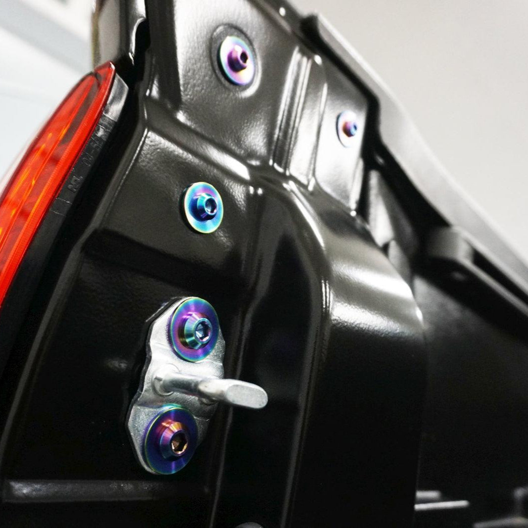 ZSPEC "Stage 3" Dress Up Bolts® Fastener Kit for '16-23 Toyota Tacoma N300, Titanium - ZSPEC Design LLC - Hardware Fasteners - Fastener Kit, n300, stage 3, tacoma, toyota - zspecdesign.com