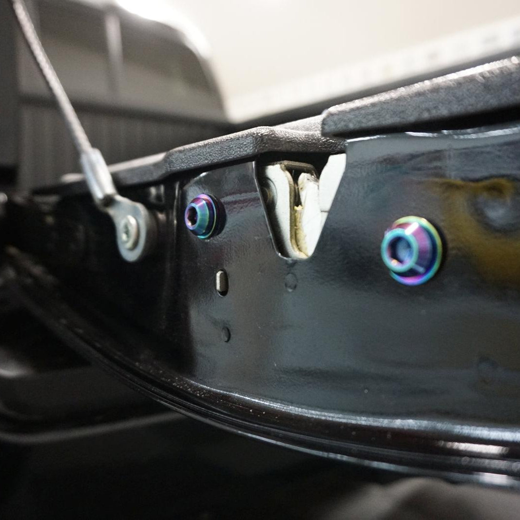 ZSPEC "Stage 3" Dress Up Bolts® Fastener Kit for '16-23 Toyota Tacoma N300, Titanium - ZSPEC Design LLC - Hardware Fasteners - Fastener Kit, n300, stage 3, tacoma, toyota - zspecdesign.com