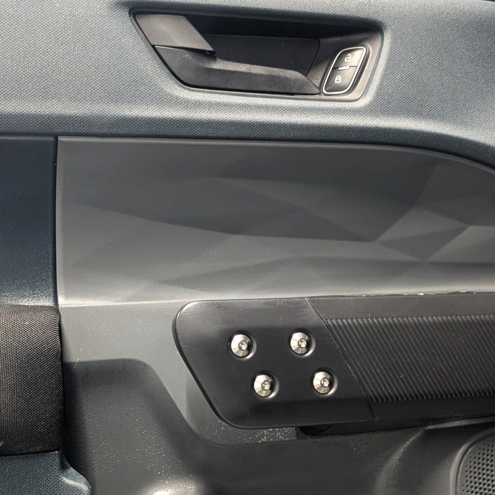 Ford Maverick Titanium Dress Up Hardware Kit for Door-Pulls on the Interior of the Truck - ZSPEC Design LLC