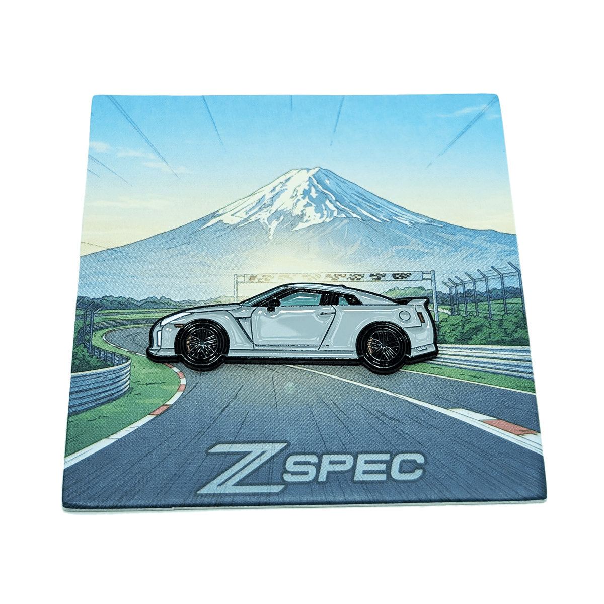 ZSPEC Nissan GTR R35 Godzilla Lapel / Hat Pin, Enamel w/ 2-Posts