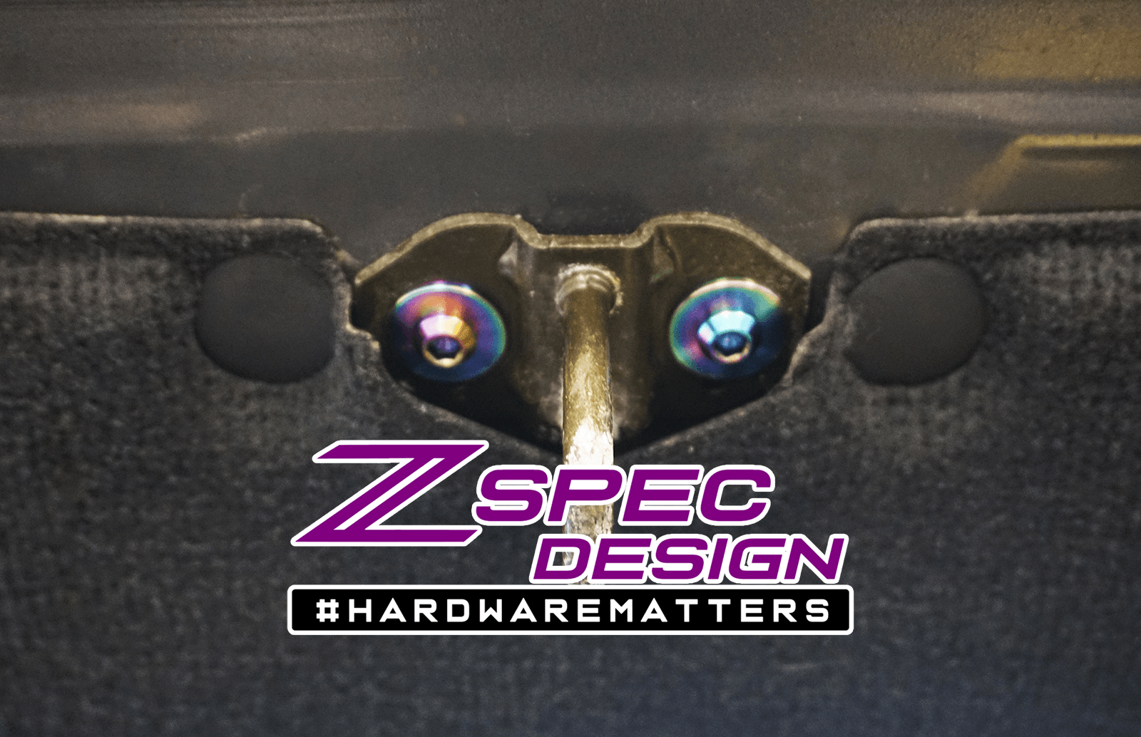 ZSPEC Dress Up Bolts® Hatch-Striker Fastener Kit for Nissan 240SX S13 (&  Silvia), Titanium