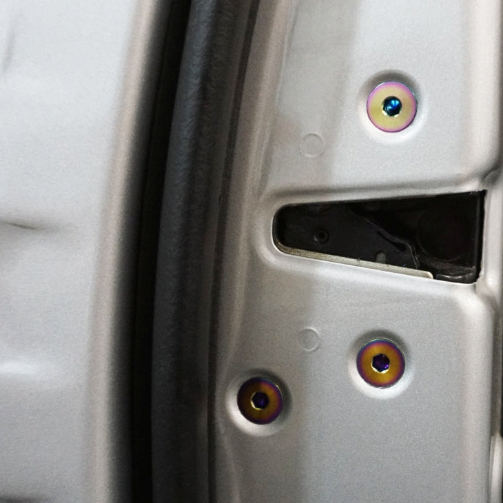 ZSPEC Titanium Door-Jams Hardware Kit for the Nissan Skyline GTR R34
Grade-5 Titanium (40-45% weight-savings, non-corrosive)
Engines: RB26DETT