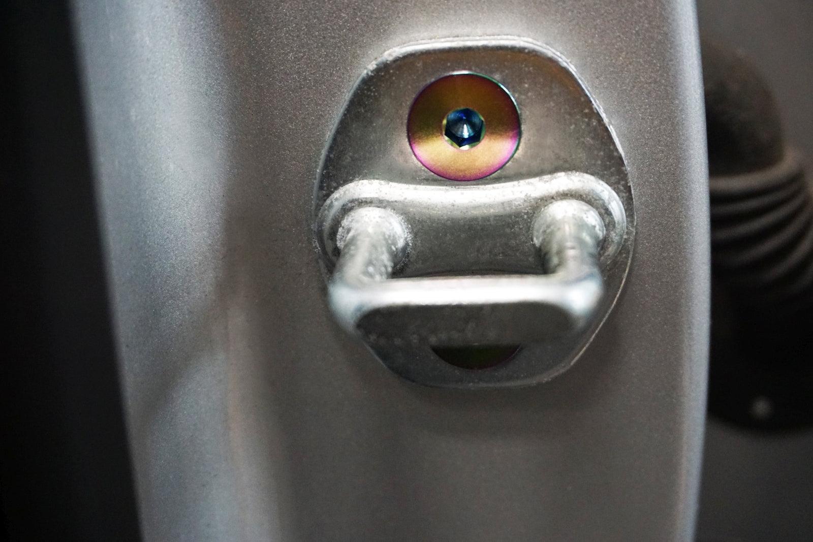 ZSPEC Dress Up Bolts® Fastener Kit for '17-18 Hyundai Elantra Door-Jams Area, Titanium - ZSPEC Design LLC - Hardware Fasteners - door jam, elantra, Fastener Kit, hyundai - zspecdesign.com