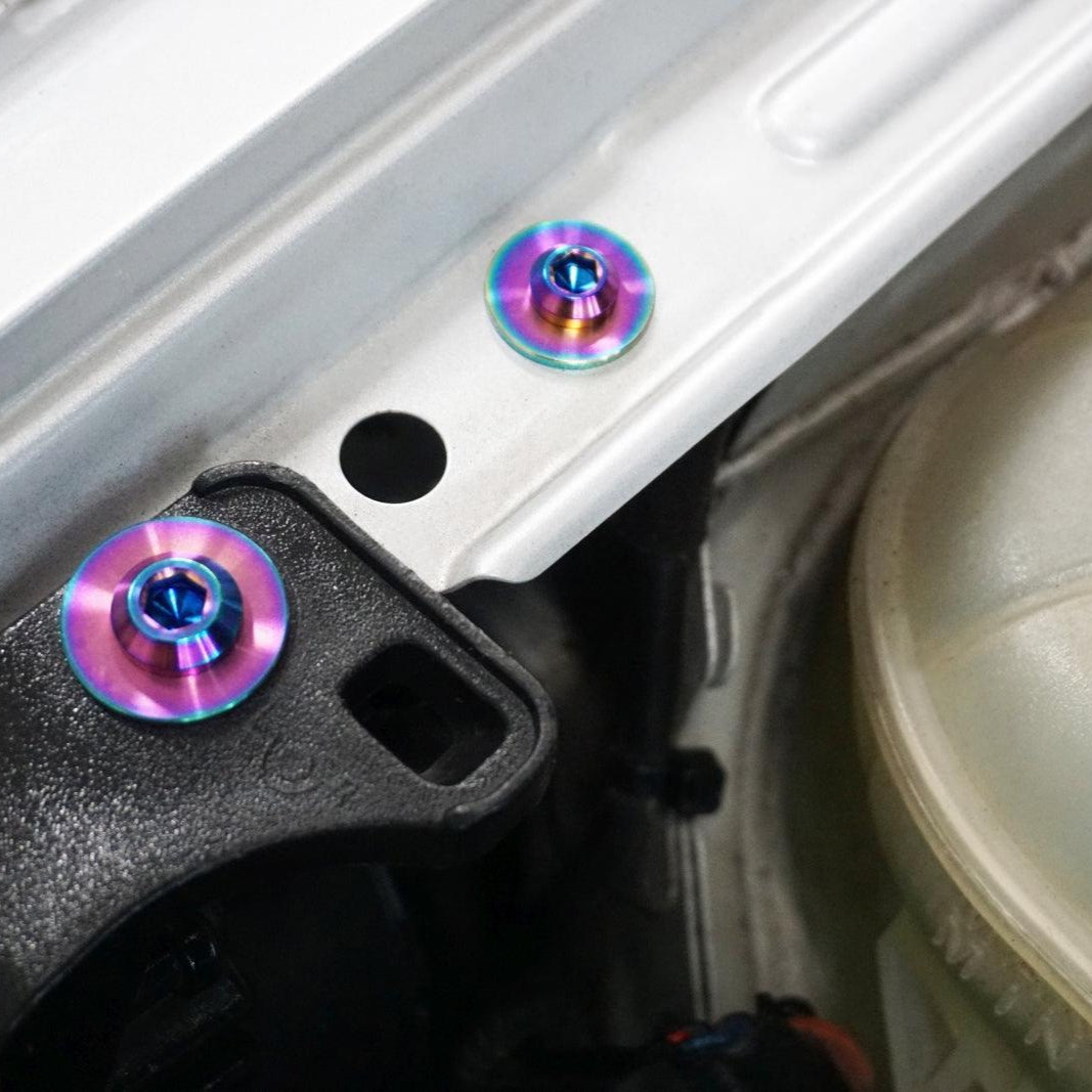 ZSPEC "Stage 3" Dress Up Bolts® Fastener Kit for '17-18 Hyundai Elantra, Titanium - ZSPEC Design LLC - Hardware Fasteners - elantra, Fastener Kit, hyundai, stage 3 - zspecdesign.com