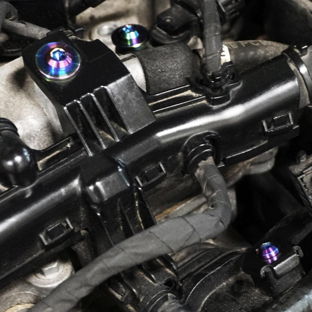ZSPEC "Stage 2" Dress Up Bolts® Fastener Kit for '17-18 Hyundai Elantra, Titanium - ZSPEC Design LLC - Hardware Fasteners - elantra, Fastener Kit, hyundai, stage 2 - zspecdesign.com