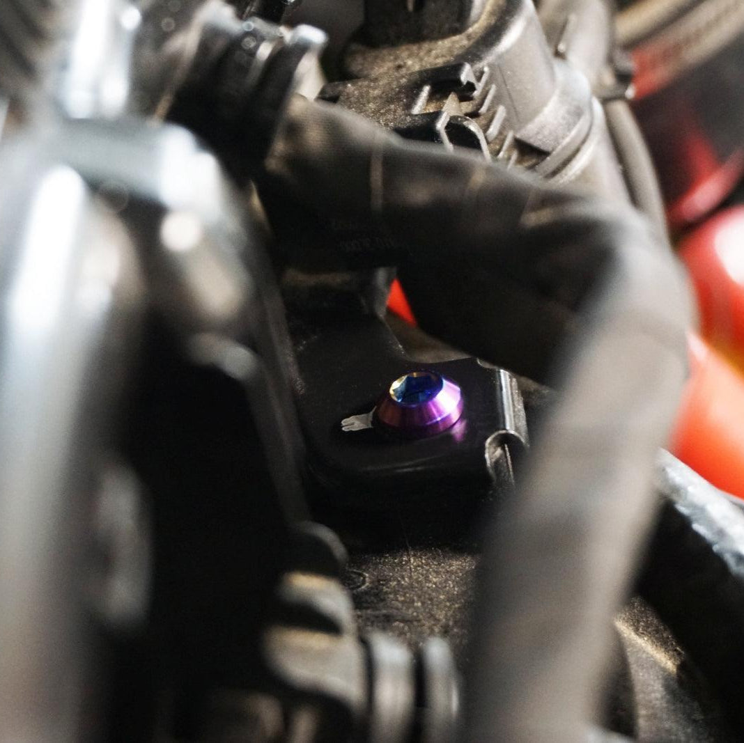 ZSPEC "Stage 2" Dress Up Bolts® Fastener Kit for '17-18 Hyundai Elantra, Titanium - ZSPEC Design LLC - Hardware Fasteners - elantra, Fastener Kit, hyundai, stage 2 - zspecdesign.com