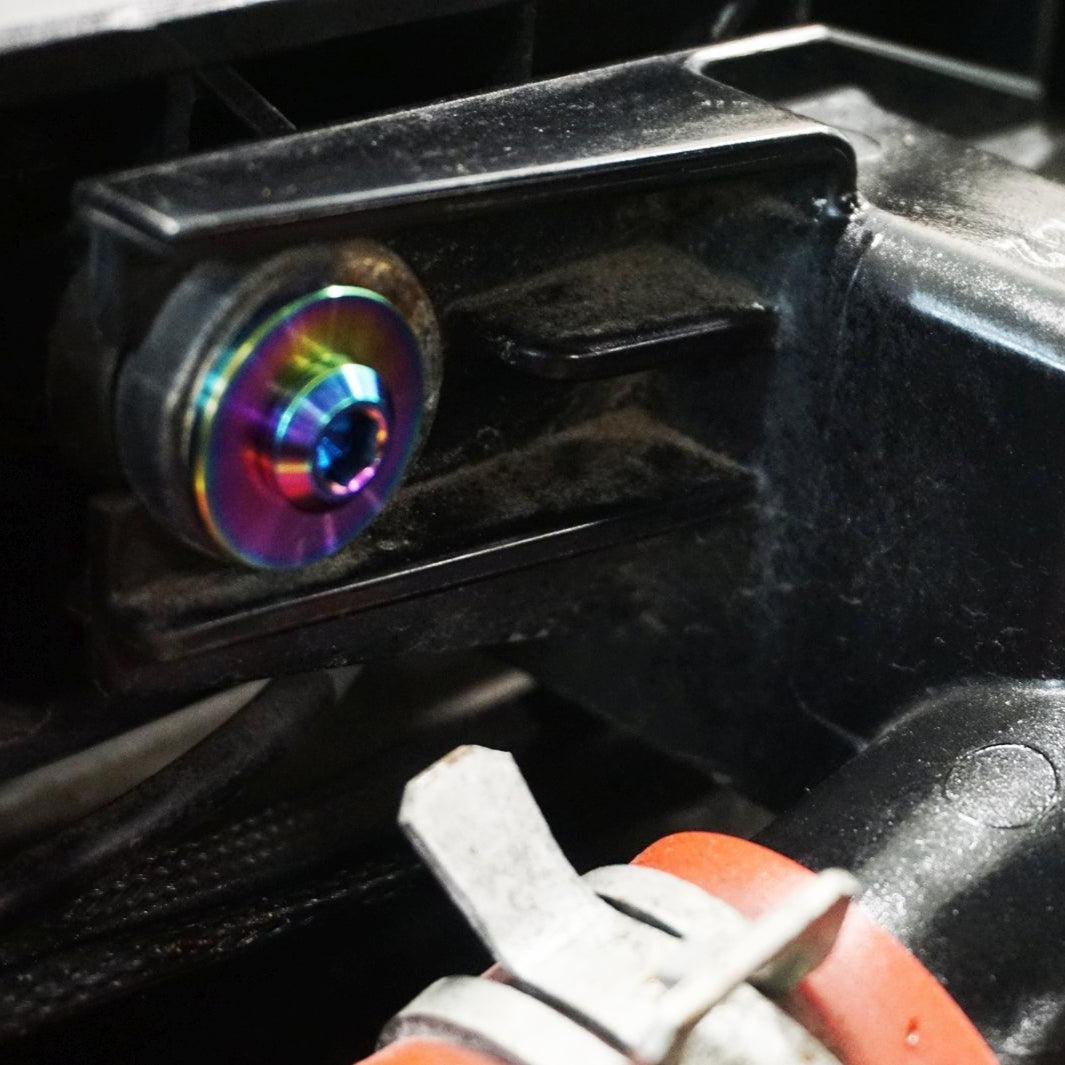 ZSPEC "Stage 2" Dress Up Bolts® Fastener Kit for '17-18 Hyundai Elantra, Titanium - ZSPEC Design LLC - Hardware Fasteners - elantra, Fastener Kit, hyundai, stage 2 - zspecdesign.com