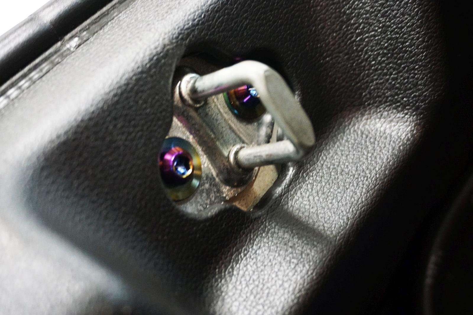 ZSPEC Dress Up Bolts® Fastener Kit for '17-18 Hyundai Elantra Door-Jams Area, Titanium - ZSPEC Design LLC - Hardware Fasteners - door jam, elantra, Fastener Kit, hyundai - zspecdesign.com