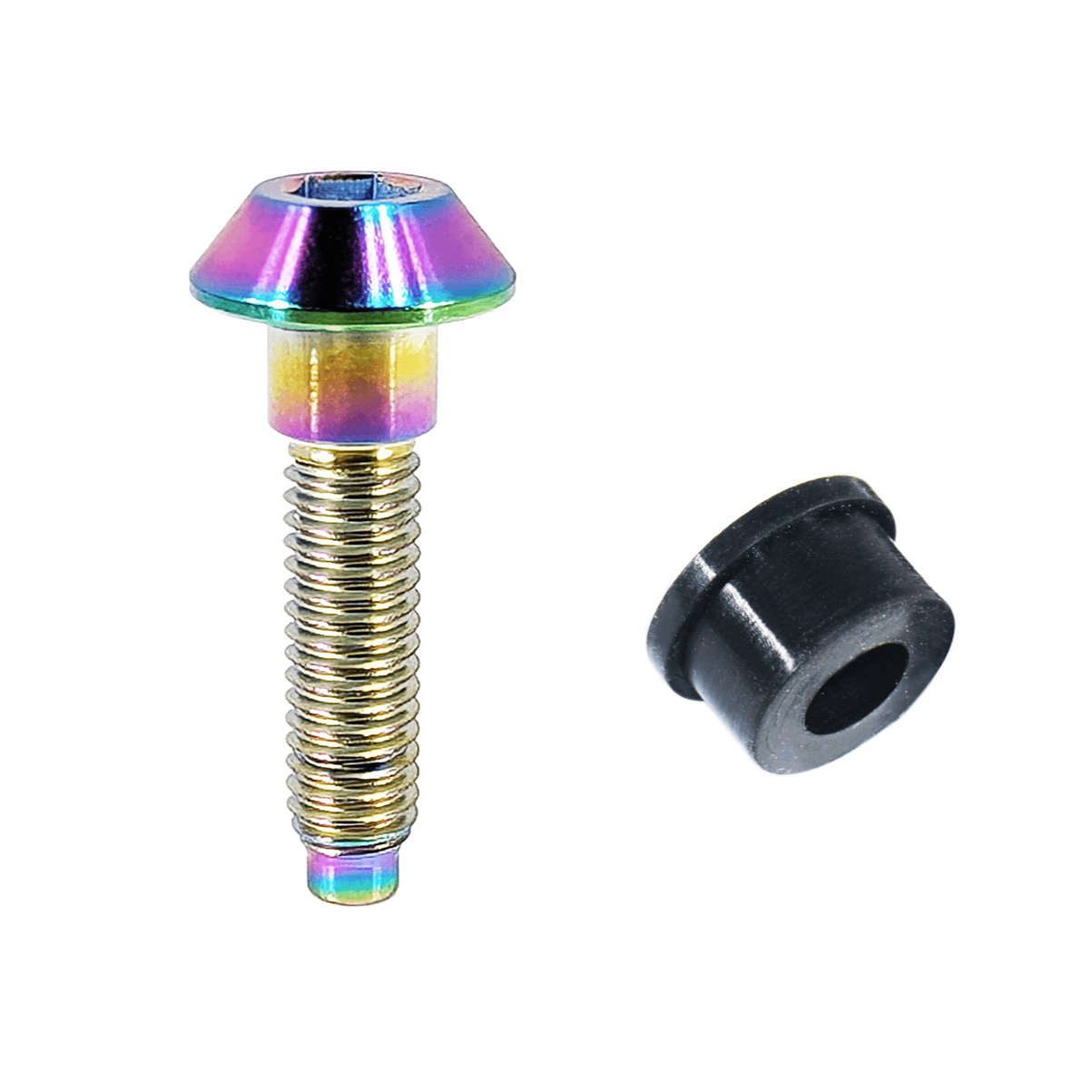 ZSPEC Intake Valve Covers Nissan Skyline GT-R R31/R32/R33/R34, Titanium - ZSPEC Design LLC - Hardware Fasteners - zspecdesign.com