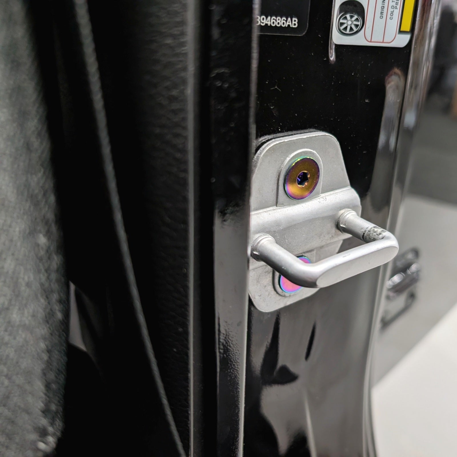 ZSPEC Door Jams Hardware Kit for 2018+ Jeep JL & JLU Wrangler, Titanium - ZSPEC Design LLC