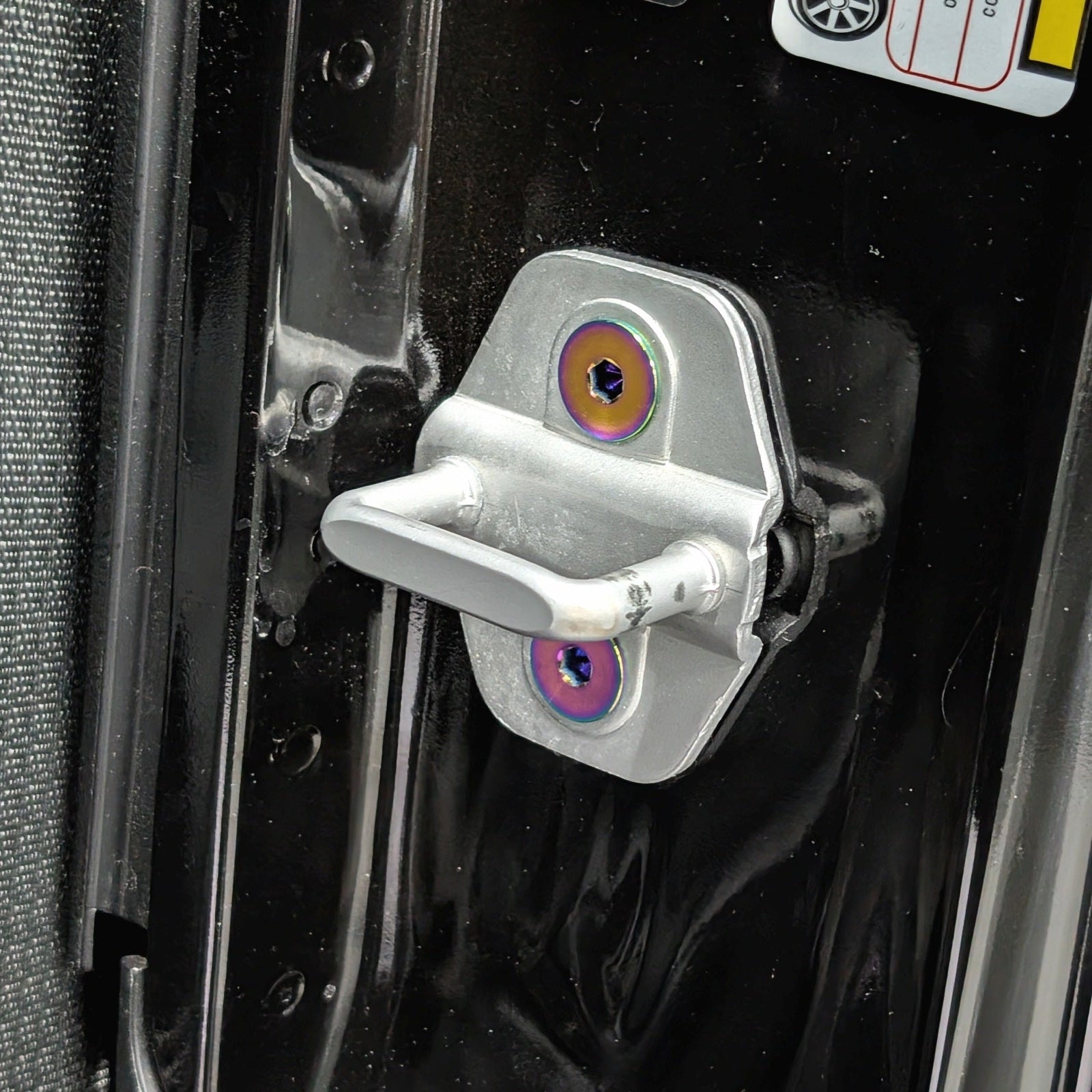 ZSPEC Door Jams Hardware Kit for 2018+ Jeep JL & JLU Wrangler, Titanium - ZSPEC Design LLC