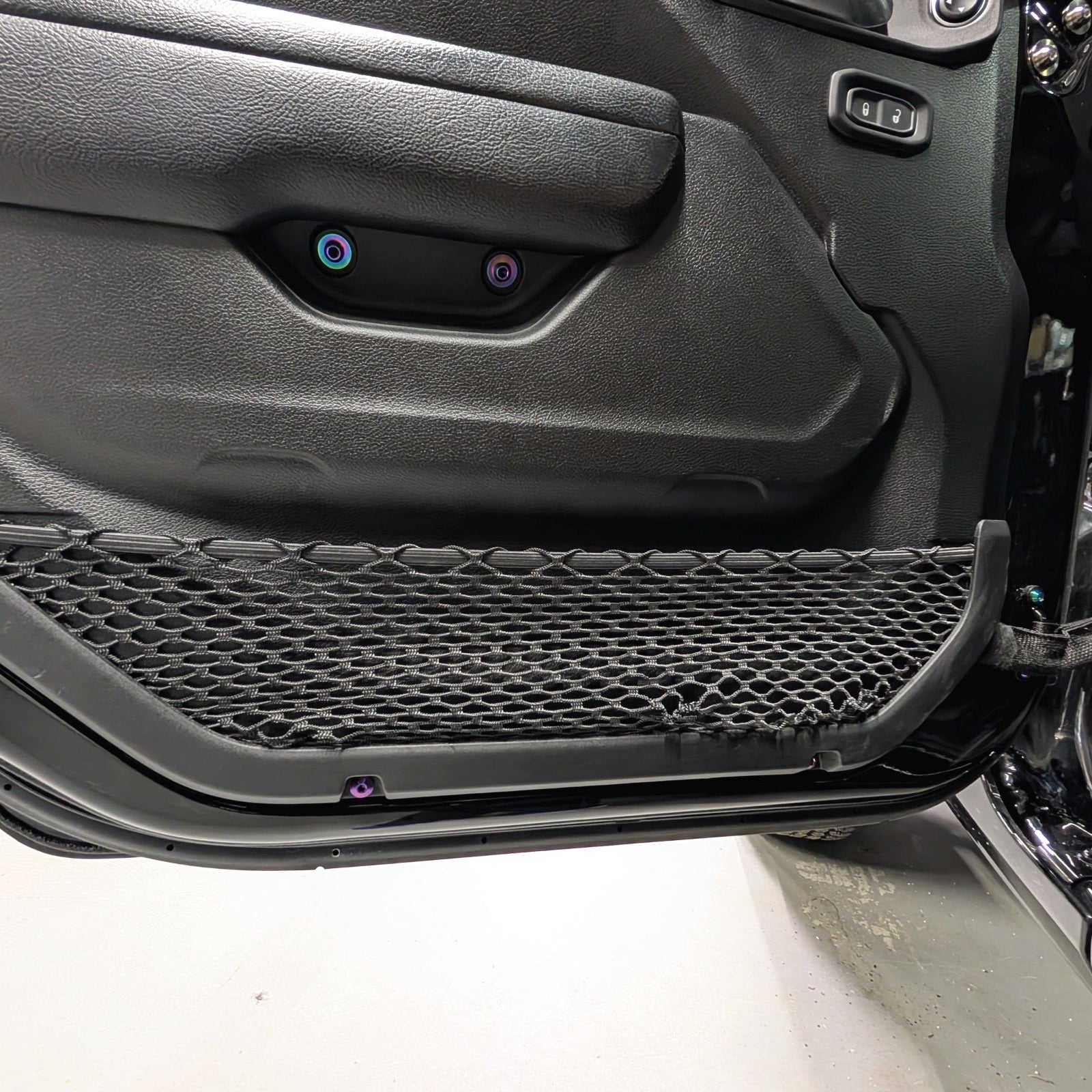 ZSPEC Interior Hardware Kit for 2018+ Jeep JLU Wrangler, Titanium