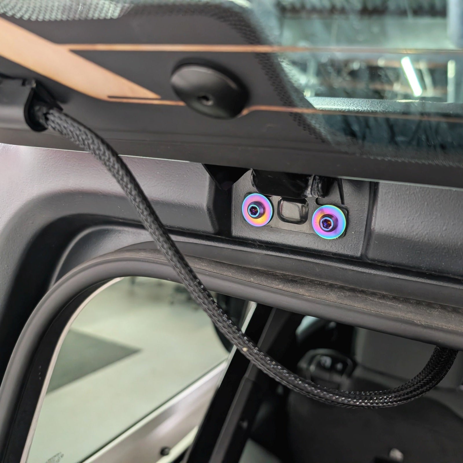 ZSPEC Trunk-Area Hardware Kit for 2018+ Jeep JL & JLU Wrangler, Titanium - ZSPEC Design LLC